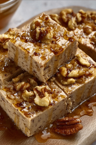 Frozen Maple Walnut Butter Blocks