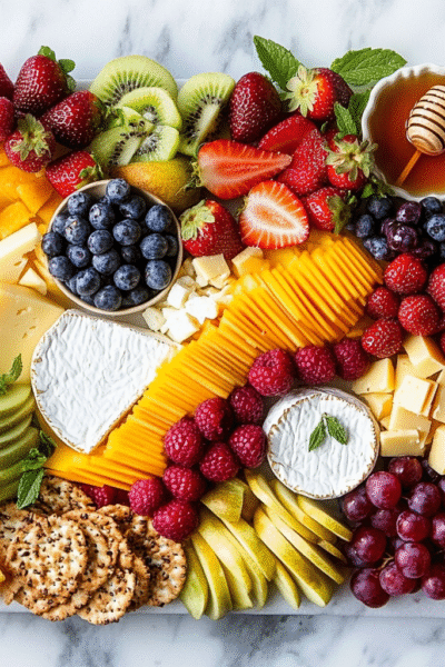 Fruit and Cheese Platter