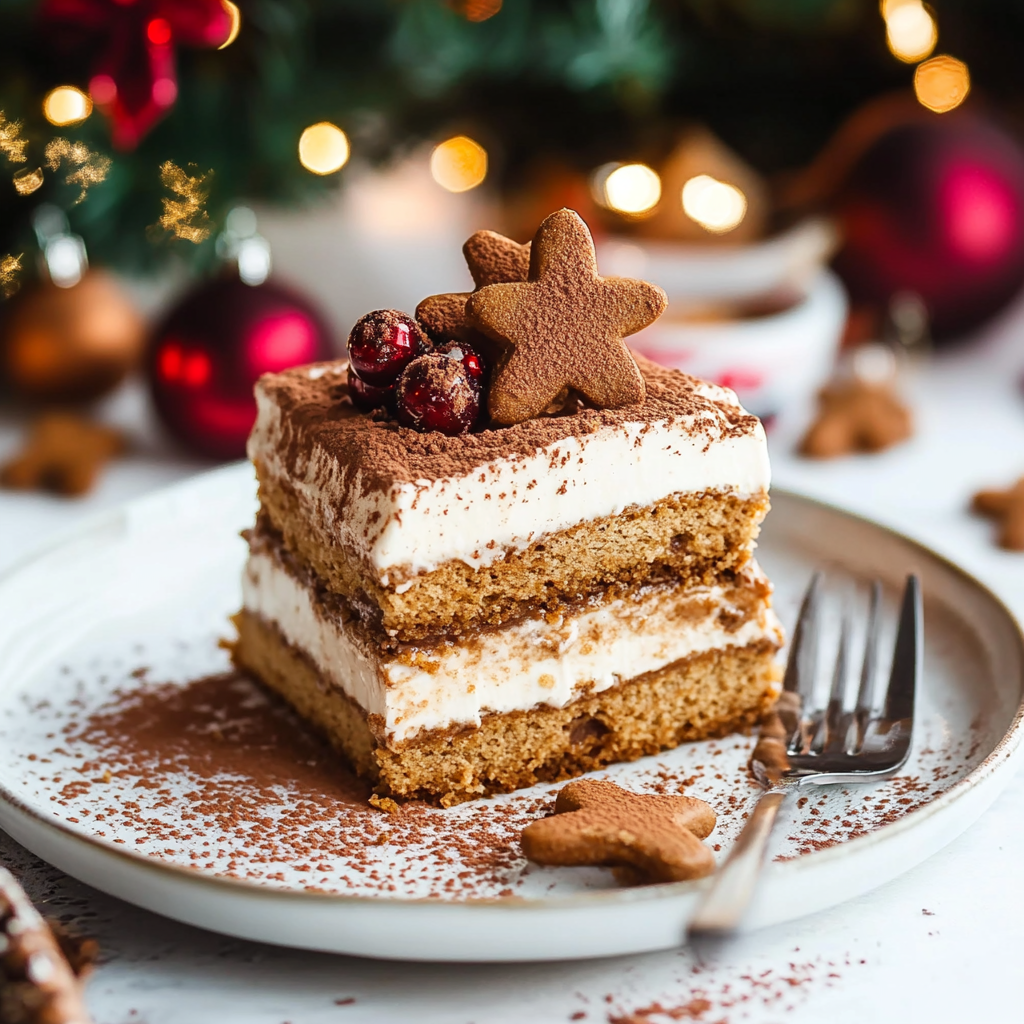 Gingerbread Tiramisu