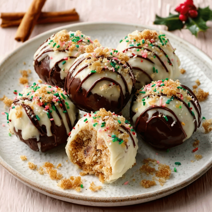 Gingerbread Truffles: Delight in This Easy Recipe! 6 Gingerbread Truffles