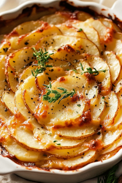 Granny’s Apple Scalloped Potatoes