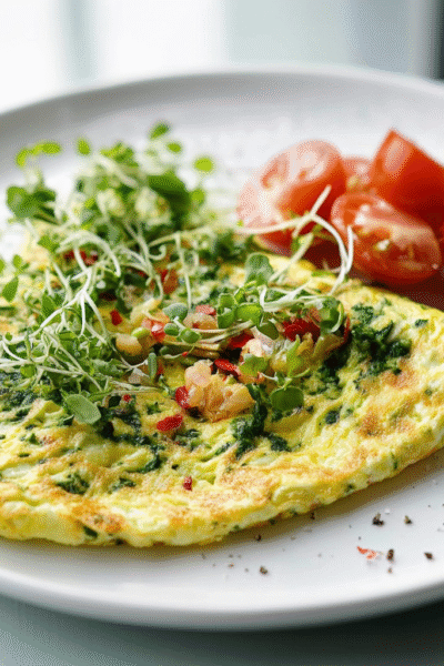 Green Omelette