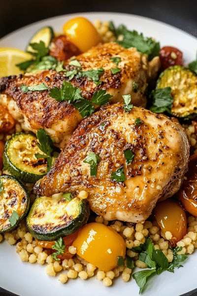 Harvesttime Chicken with Couscous