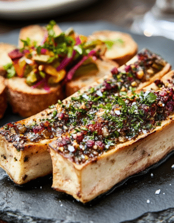 Hearth-Roasted Bone Marrow Canoes