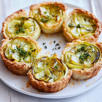 Herbed Leek Tarts