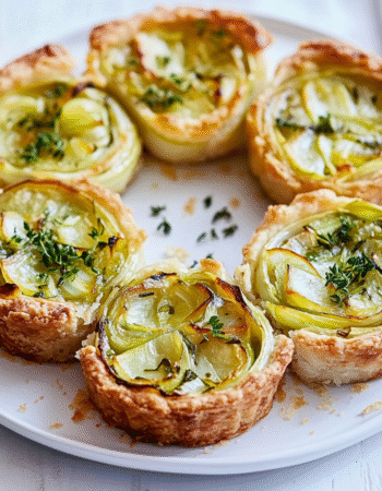 Herbed Leek Tarts