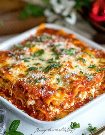 Holiday Christmas Lasagna