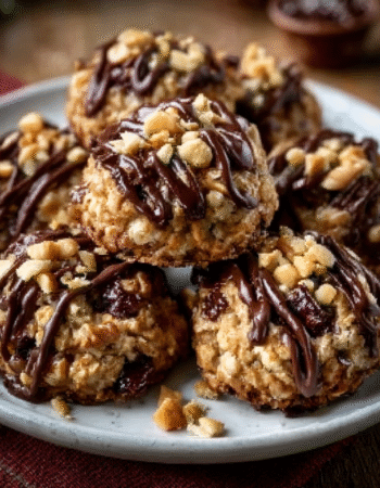 Holiday Hazelnut Cookie Crunch Drops