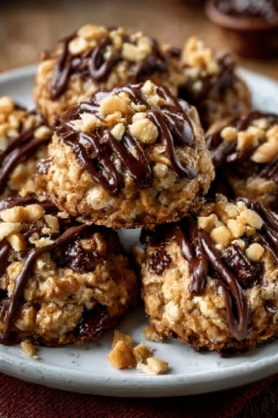 Holiday Hazelnut Cookie Crunch Drops