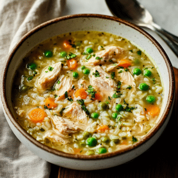Homemade Chicken And Rice Soup