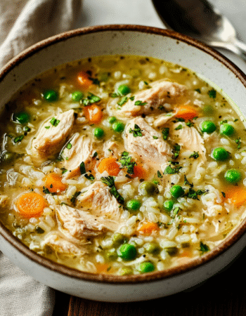 Homemade Chicken And Rice Soup