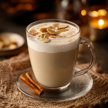 Hot Almond N Cream Drink