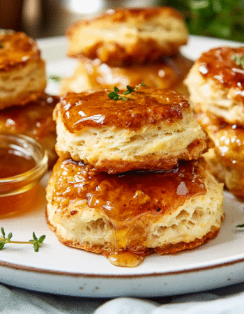 Hot Honey Chicken Biscuits