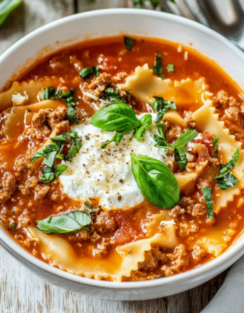 Lasagna Soup
