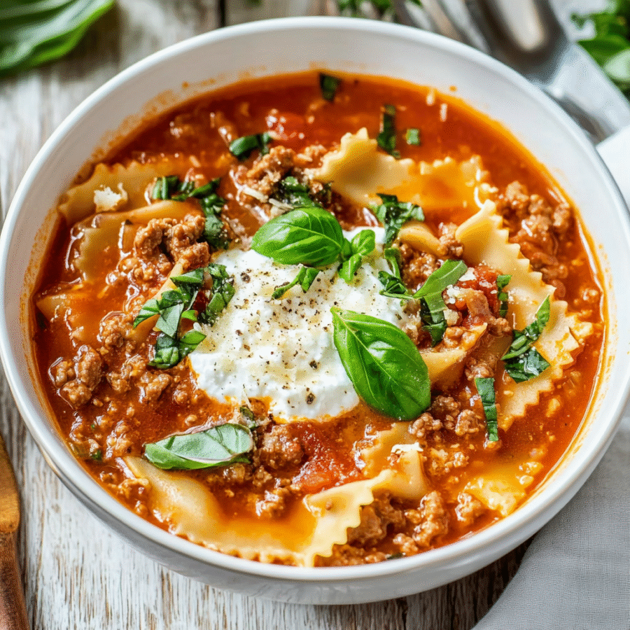 Lasagna Soup: Discover This Cozy, Flavorful Recipe! 6 Lasagna Soup