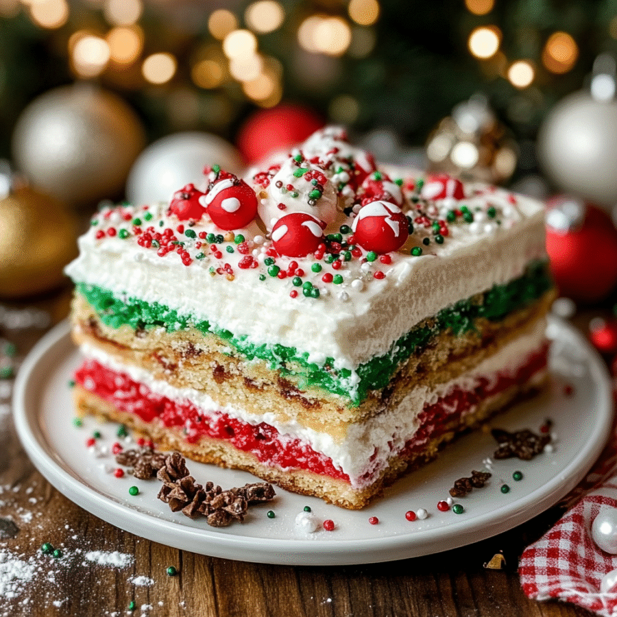 Layers of Christmas Magic: Cookie Lasagna Recipe Revealed! 6 Layers of Christmas Magic: Cookie Lasagna That Steals The Show Every Holiday