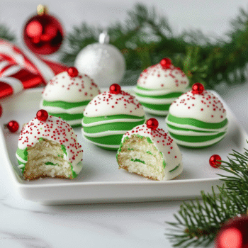 Little Debbie Christmas Tree Cake Truffles