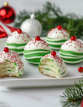 Little Debbie Christmas Tree Cake Truffles