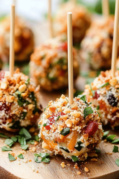 Mini Cheeseball Bites