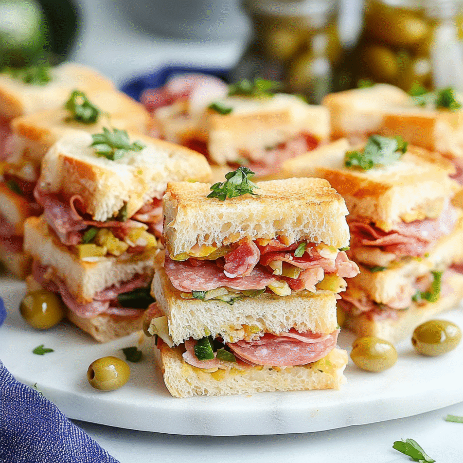 Mini Muffuletta