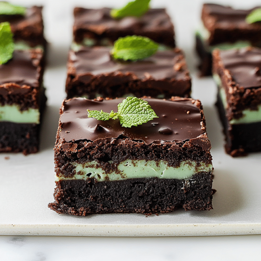 Mint Brownies