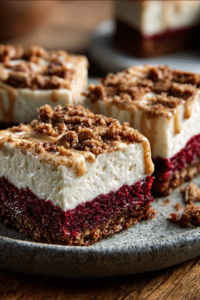 No-Bake Maple Cinnamon Velvet Slices