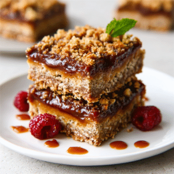 No-Bake Oat Crème Brûlée Bars (Vegan & GF)