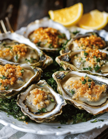 Oysters Rockefeller