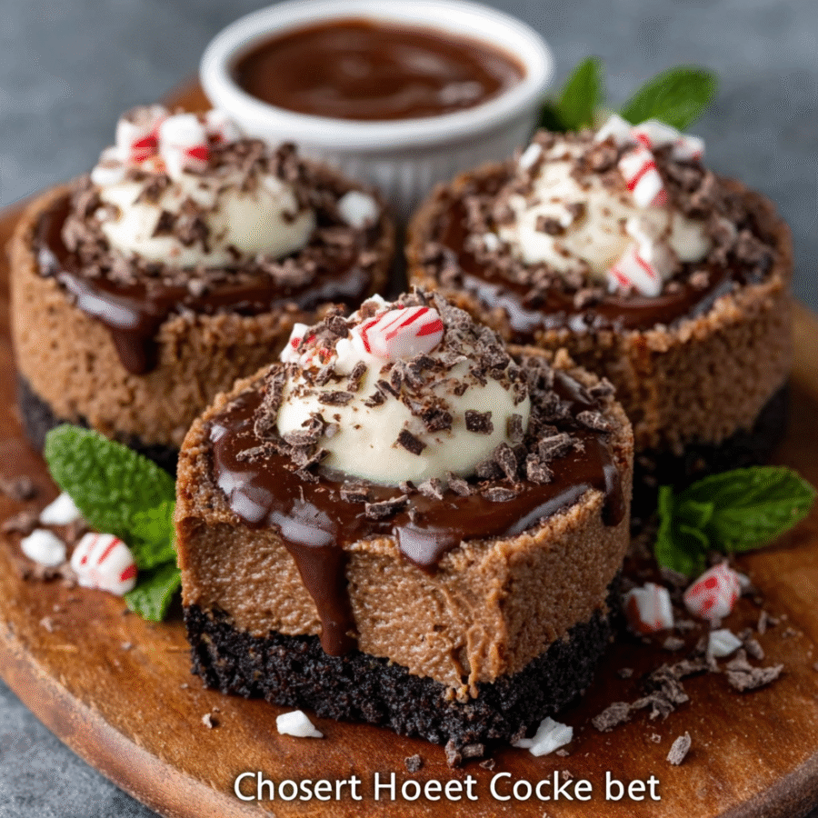 Peppermint Hot Cocoa Cheesecake Cubes (Vegan) Delight! 6 Peppermint Hot Cocoa Cheesecake Cubes Vegan