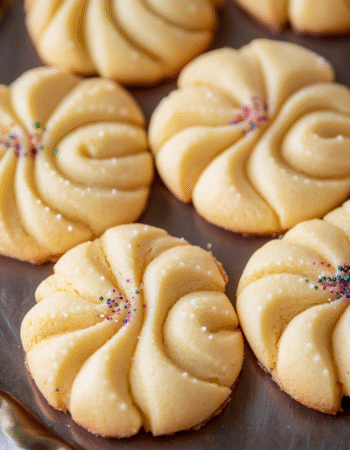 Piped Danish Butter Cookies