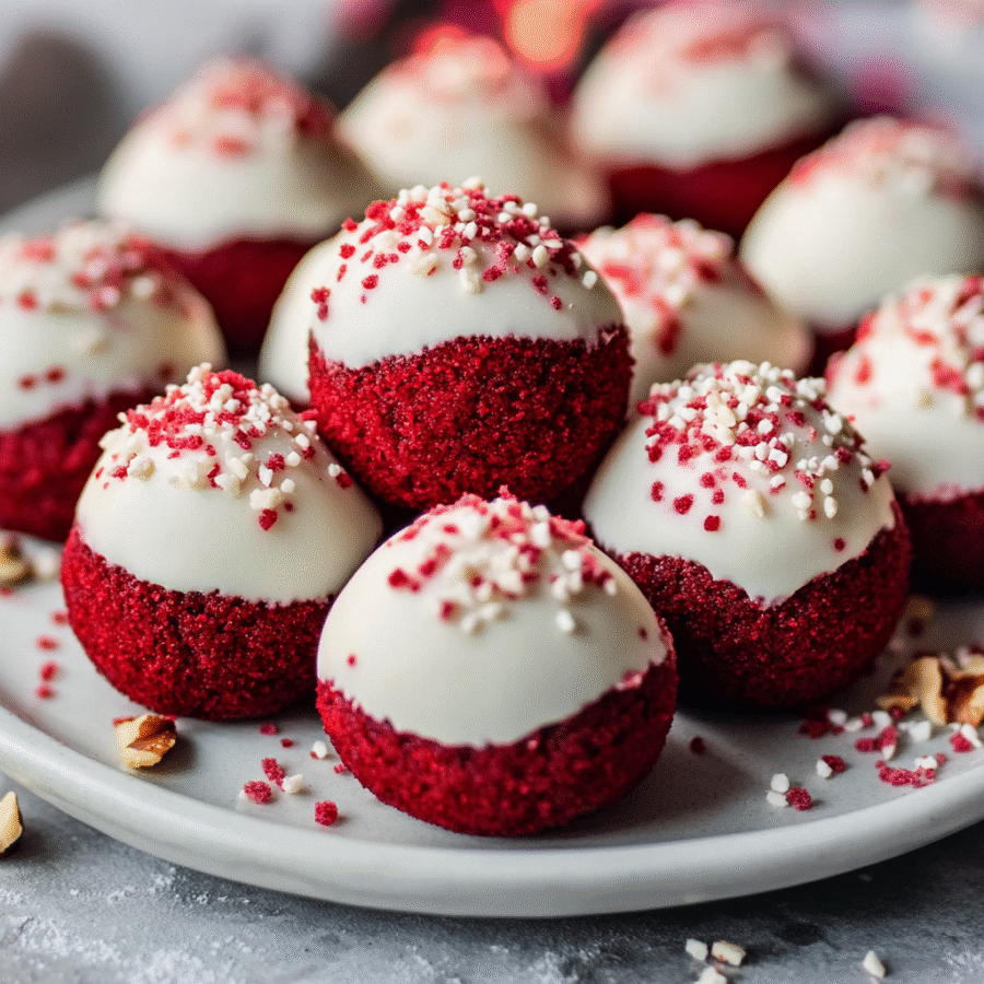 Red Velvet Cake Balls: A Delicious Treat Recipe! 6 Red Velvet Cake Balls