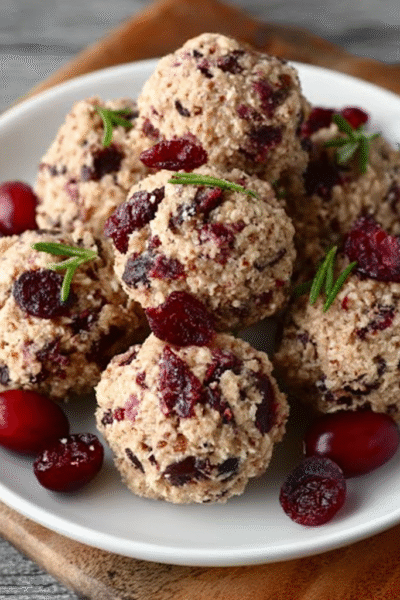 Ruby Cranberry Mousse Bites (No Bake)