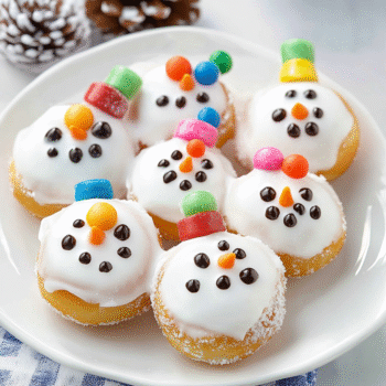 SNOWMAN DONUTS