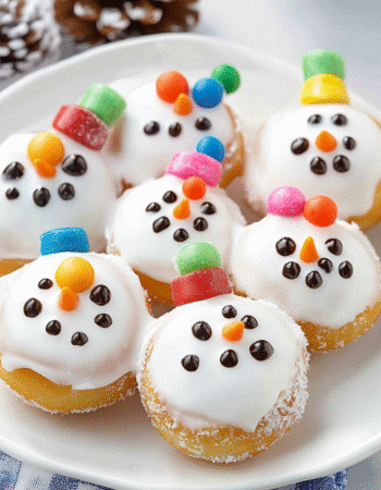 SNOWMAN DONUTS