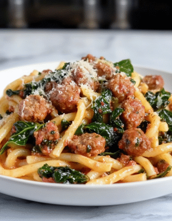 Sausage and Swiss Chard Pasta