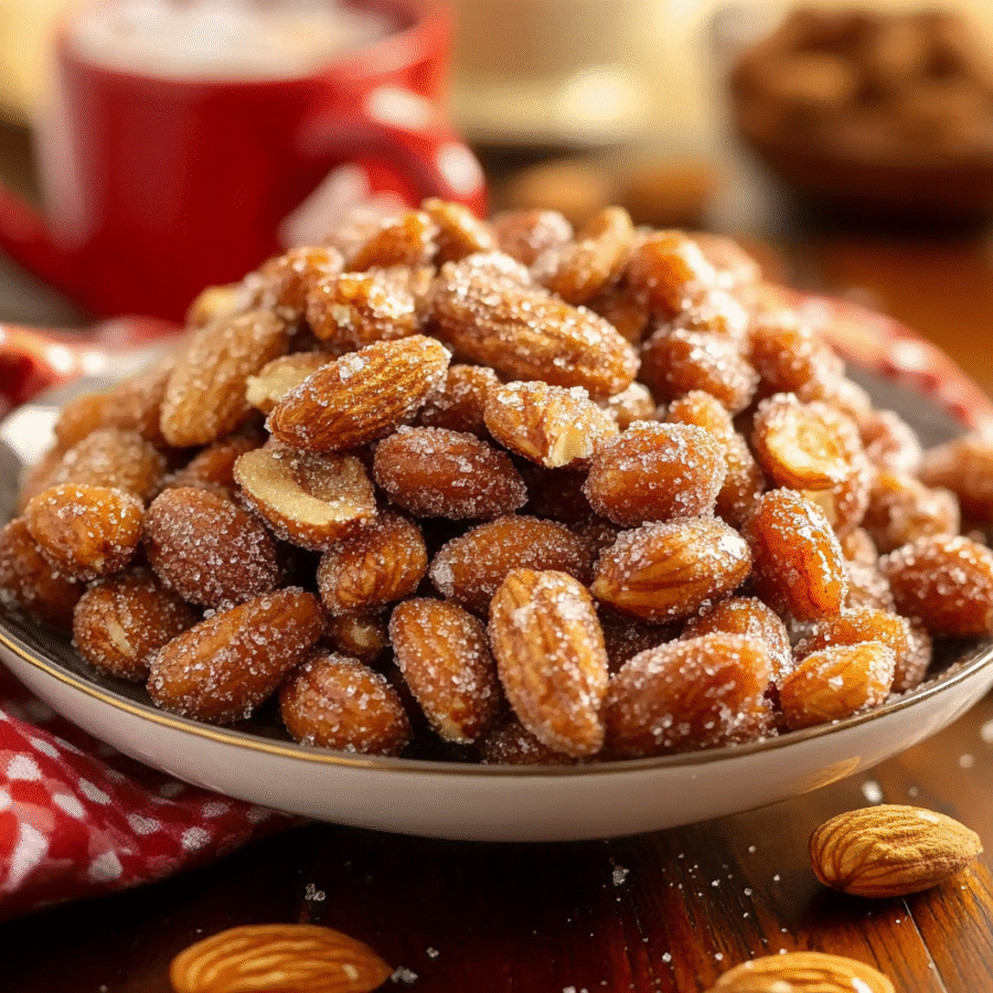 Slow Cooker Candied Nuts