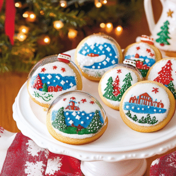 Snow Globe Cookies