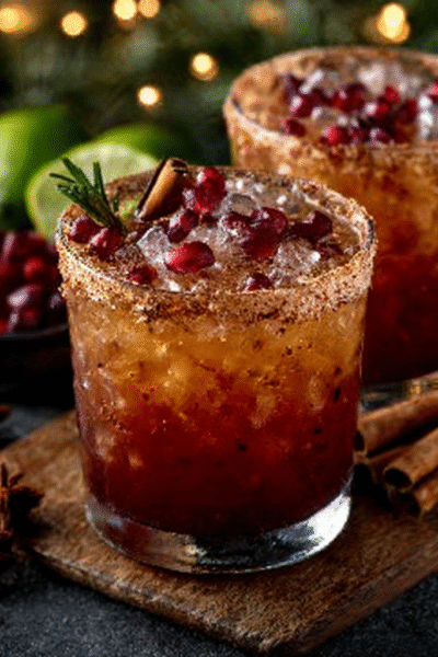 Spiced Christmas Margarita