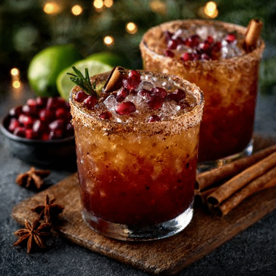Spiced Christmas Margarita