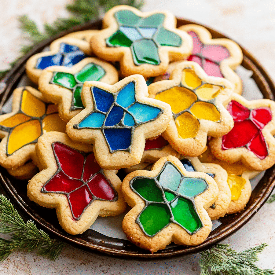 Stained Glass Cookies
