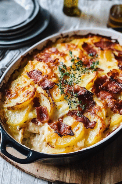 Tartiflette (French Potato, Bacon, and Cheese Casserole)