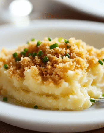 Triple Mash with Horseradish Bread Crumbs