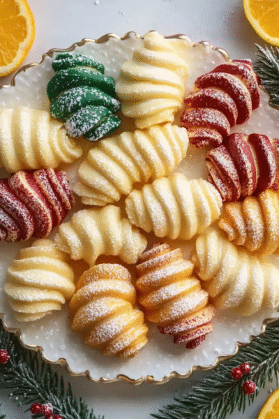 Twisted Christmas Cookies with Almond & Citrus Icing are delicious! 31 Twisted Christmas Cookies with Almond & Citrus Icing