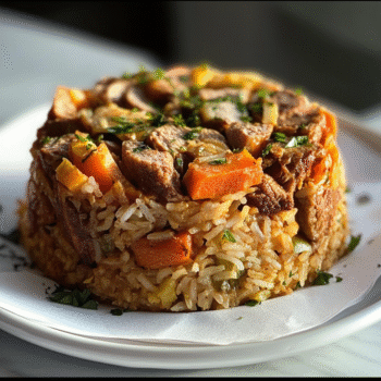 Upside-Down Rice Dish