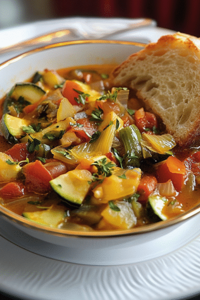 Vegetarian Bouillabaisse