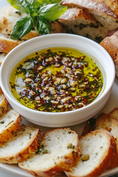 Viral Bread Dipping Oil