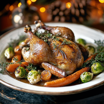 Winter Woodland Roasted Pheasant in Lard