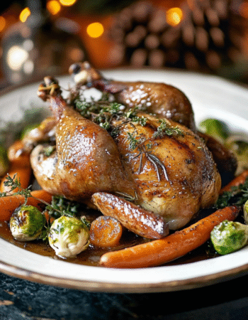 Winter Woodland Roasted Pheasant in Lard