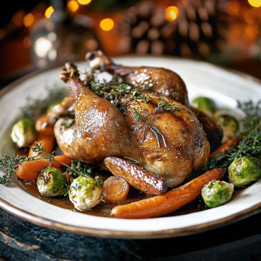 Winter Woodland Roasted Pheasant in Lard