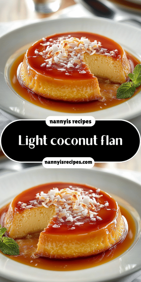 Light coconut flan: Discover a deliciously easy recipe! 7 26 4